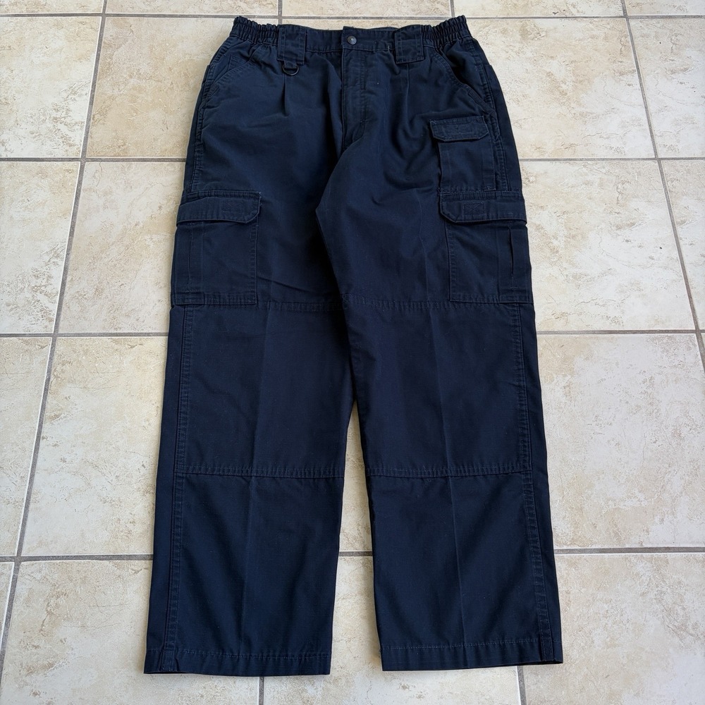 Propper Pants Mens 36x30 (Fits 32x28) Black Cargo‎ Ripstop Utility Tactical